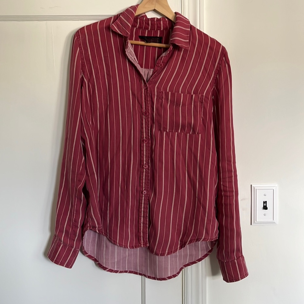 Reformation button down shirt